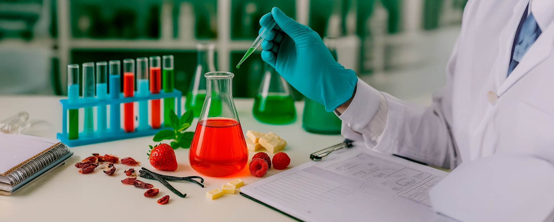 Laboratorio Deiman desarrollando sabores a medida